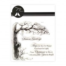 Two Jays Clear Stamp Tree Edge | Set of 3