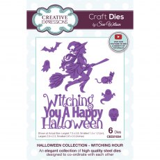 Sue Wilson Craft Dies Halloween Collection Witching Hour | Set of 6
