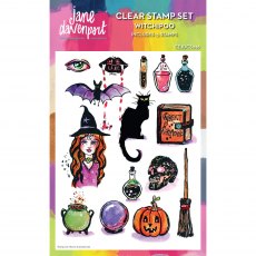 Jane Davenport Clear Stamp Witchipoo | Set of 15