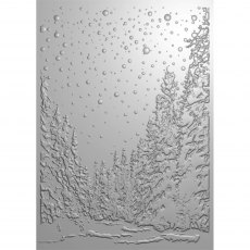 Sue Wilson 3D Embossing Folder Snowy Forest Glade