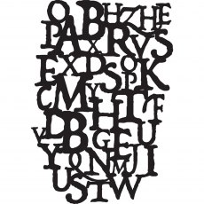 IndigoBlu Stencil Letters | 8 x 5 inch