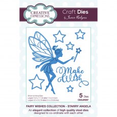 Jamie Rodgers Craft Die Fairy Wishes Collection Starry Angela | Set of 5