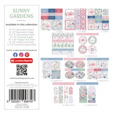 The Paper Boutique Sunny Gardens 8 x 8 inch Paper Kit | 20 sheets
