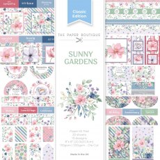 The Paper Boutique Sunny Gardens 8 x 8 inch Paper Kit | 20 sheets