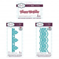 Sue Wilson Craft Dies Stained Glass Collection | Accessories Bundle