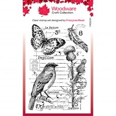 Woodware Clear Stamps Nature Page