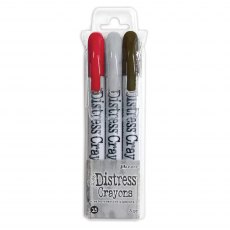 Ranger Tim Holtz Distress Crayons Set 15 | Set of 3