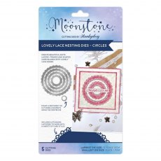Hunkydory Moonstone Lovely Lace Nesting Dies Circles | Set of 5