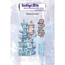 IndigoBlu A6 Rubber Mounted Stamp Feltwell Road | Set of 3