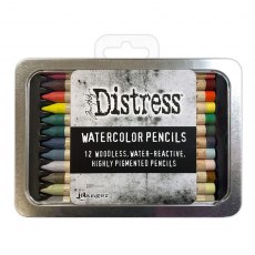 Ranger Tim Holtz Distress Watercolor Pencils Set 5 | Set of 12
