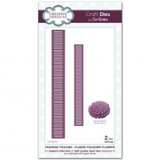 Sue Wilson Craft Dies Finishing Touches Collection Classic Foldover Flowers | Set of 2
