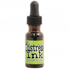 Ranger Tim Holtz Distress Ink Re-Inker Twisted Citron | 0.5 fl oz