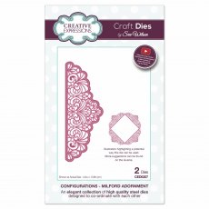 Sue Wilson Craft Dies Configurations Collection Milford Adornment | Set of 2