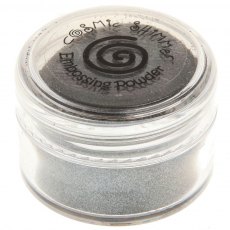 Cosmic Shimmer Brilliant Sparkle Embossing Powder Silver Smoke | 20ml
