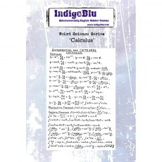 IndigoBlu A6 Rubber Mounted Stamp Calculus