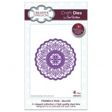 Sue Wilson Craft Dies Frames and Tags Collection Gillian | Set of 4