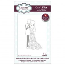 Sue Wilson Craft Dies Special Occasion Collection The Happy Couple