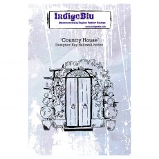 IndigoBlu A6 Rubber Mounted Stamp Country House
