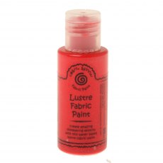 Cosmic Shimmer Lustre Fabric Paint Cranberry Kiss | 50ml