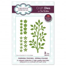 Sue Wilson Craft Dies Finishing Touches Collection Spring Foliage | Set of 3