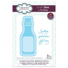 Sue Wilson Craft Dies Fillables Collection Message in a Bottle | Set of 3