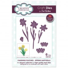 Sue Wilson Craft Dies Finishing Touches Collection Spring Daffodils | Set of 6
