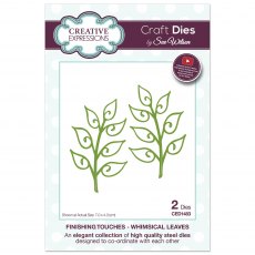 Sue Wilson Craft Dies Finishing Touches Collection Whimsical Leaves | Set of 2