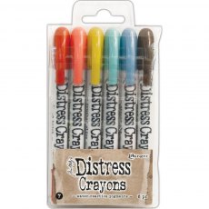 Ranger Tim Holtz Distress Crayons Set 7 | Set of 6