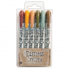 Ranger Tim Holtz Distress Crayons Set 10 | Set of 6