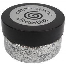 Cosmic Shimmer Glitterbitz Silver Chrome | 25ml