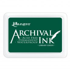 Ranger Archival Ink Pad Library Green
