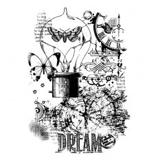 Woodware Clear Stamps Dream Machine