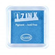 Aladine Izink Pigment Ink Pad Sky Blue | 5cm x 5cm