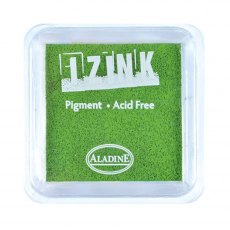 Aladine Izink Pigment Ink Pad Lemon | 5cm x 5cm