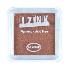 Aladine Izink Pigment Ink Pad Brown | 5cm x 5cm