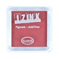 Aladine Izink Pigment Ink Pad Ruddle | 8cm x 8cm