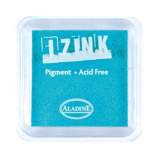 Aladine Izink Pigment Ink Pad Aqua | 8cm x 8cm