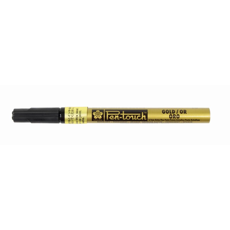 Sakura Pen-Touch Metallic Gold Permanent Marker Extra Fine
