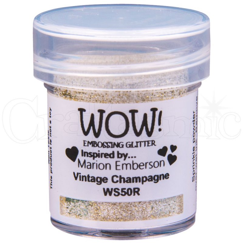 Wow Embossing Powders Wow Embossing Glitter Vintage Champagne | 15ml