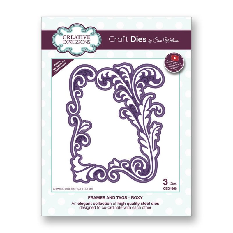 Sue Wilson Sue Wilson Craft Dies Frames and Tags Collection Roxy | Set of 3