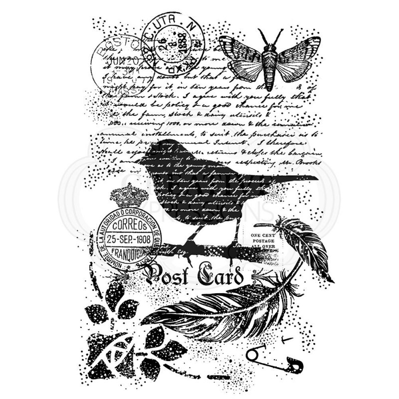 Woodware Woodware Clear Stamps Bird On A Branch