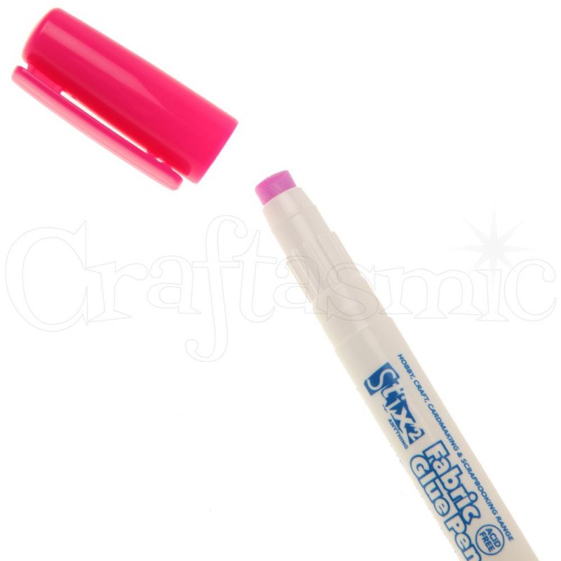 Stix2 Fabric Glue Pen and Refills No Need For Pins Temporary Holding For  Fabrics