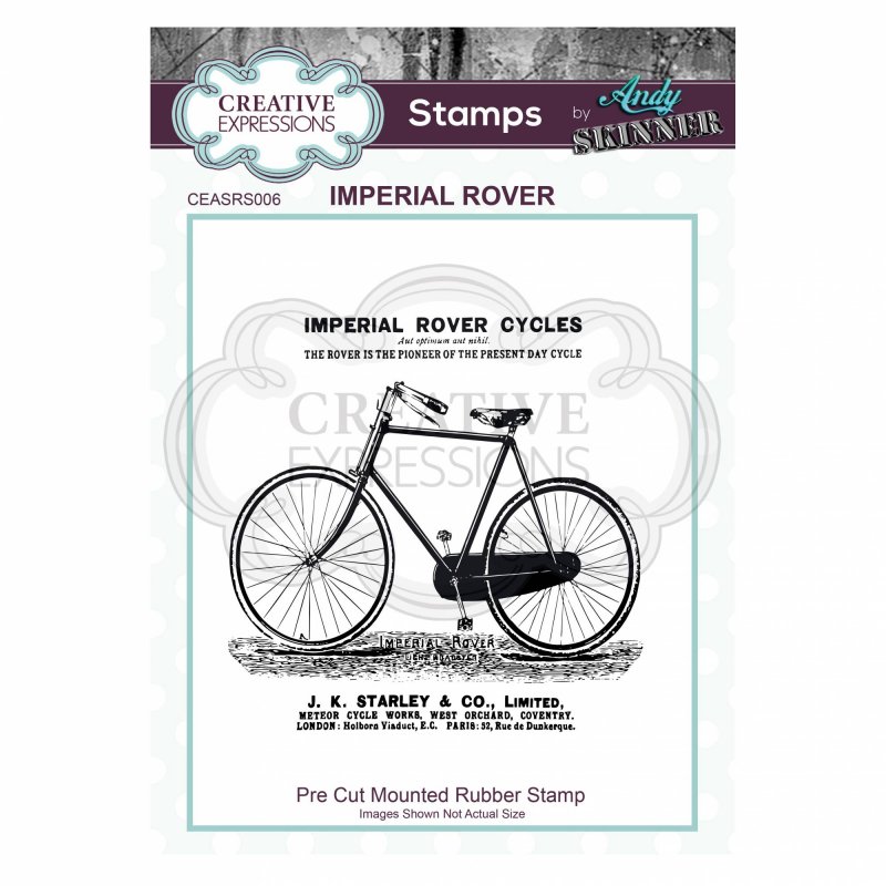 Andy Skinner Creative Expressions Pre Cut Rubber Stamp by Andy Skinner Imperial Rover