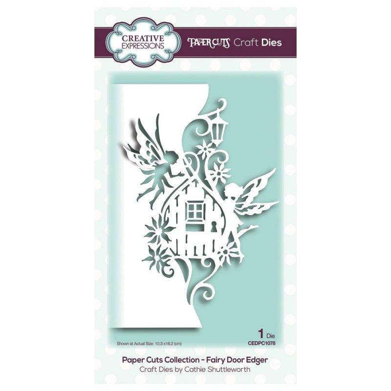 Paper Cuts Creative Expressions Craft Dies Paper Cuts Collection Fairy Door Edger