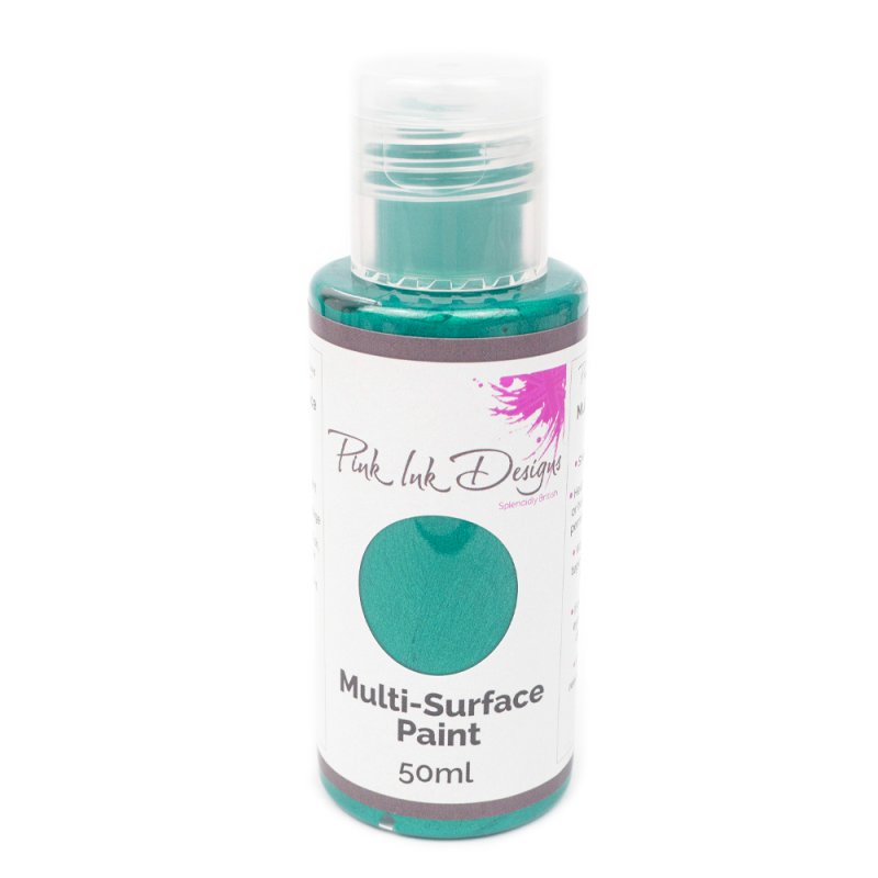 Pink Ink Designs Pink Ink Multi Surface Paint Turquoise Wave Shimmer | 50ml
