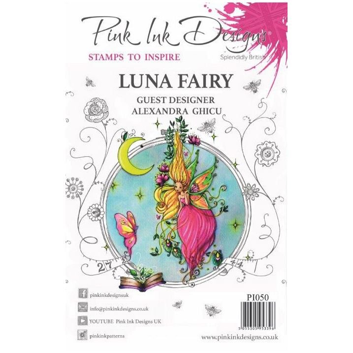 Pink Ink Designs Pink Ink Designs Clear Stamp Luna Fairy | Set of 10