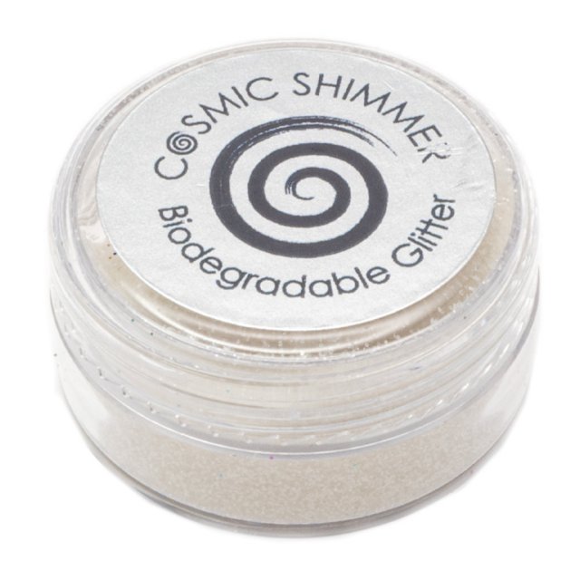 Cosmic Shimmer Cosmic Shimmer Biodegradable Fine Glitter White Mist | 10 ml