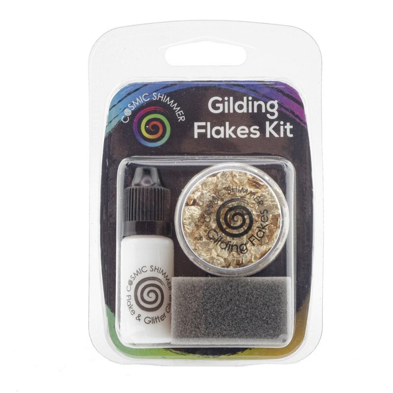 Cosmic Shimmer Cosmic Shimmer Gilding Flakes Kit Golden Jewels | 20ml