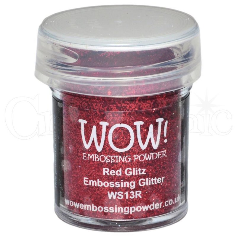Wow Embossing Powders Wow Embossing Glitter Red Glitz | 15ml