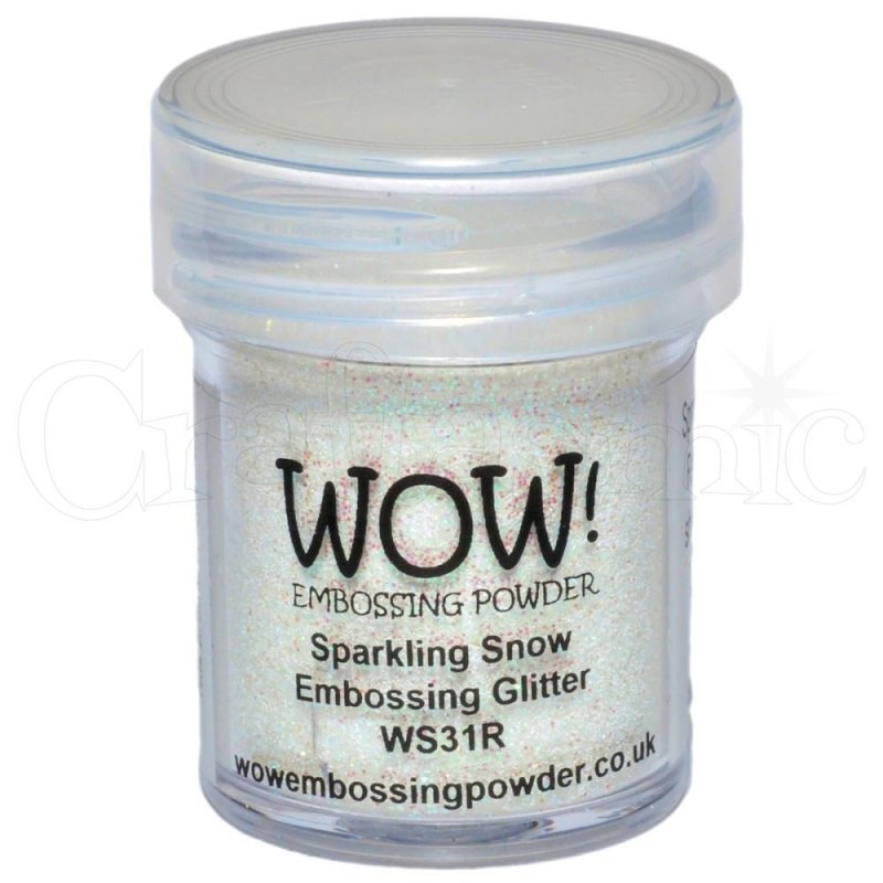 Wow Embossing Powders Wow Embossing Glitter Sparkling Snow | 15ml